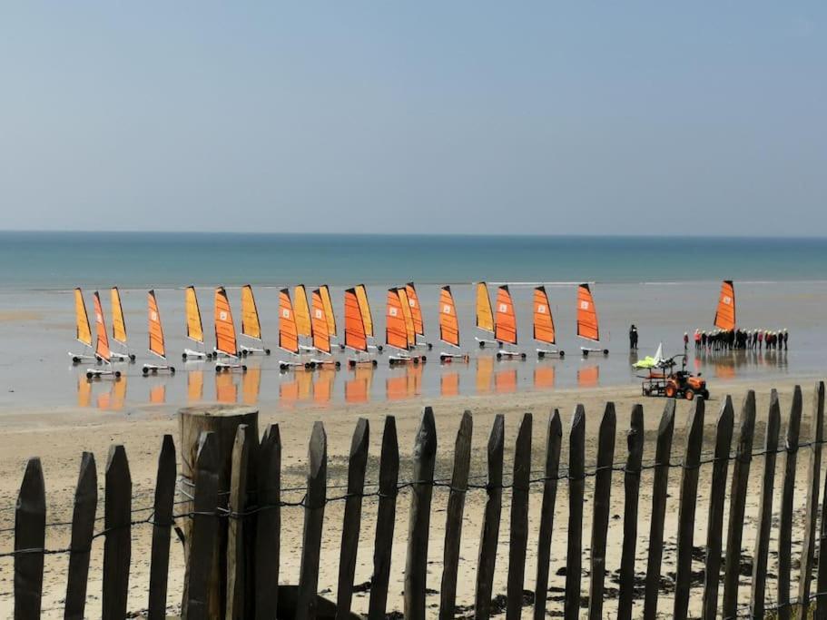 Les Ganivelles, Maison A 350 M De La Plage Bretteville-sur-Ay Exterior foto
